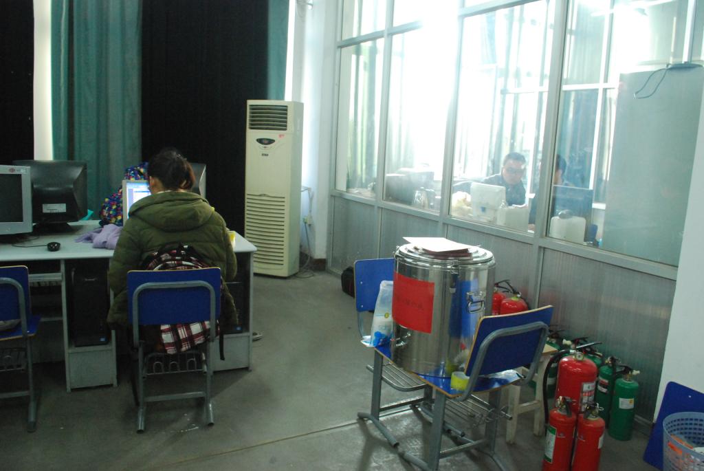 为参赛学生准备的热水
