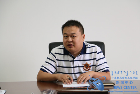 王永江老师讲话 计算机院 梁嘉丽 摄
